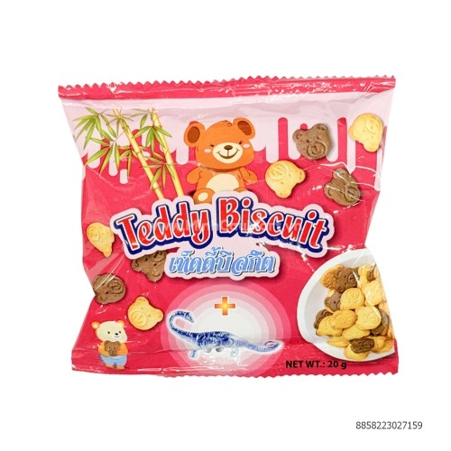 Bánh quy teddy biscuit 20gr Bánh quy teddy biscuit 20gr