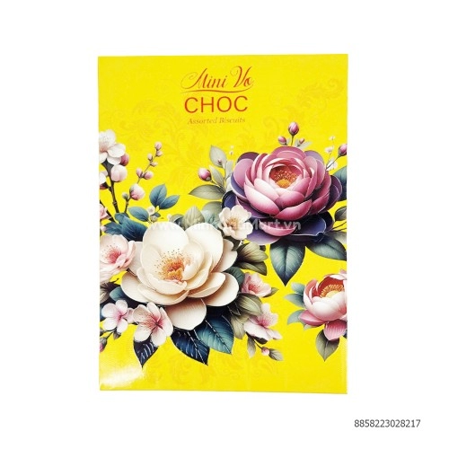 Bánh quy VO mini hương vani hiệu Vfoods 108g Hộp Vàng