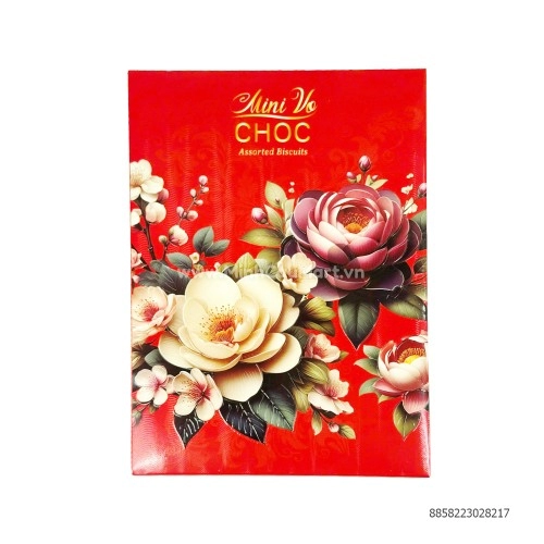 Bánh quy VO mini hương vani hiệu Vfoods 108g Hộp Đỏ