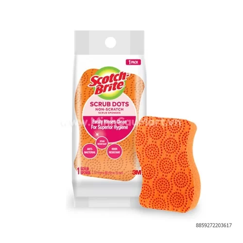 Miếng cọ rửa hạt nổi có mút siêu sạch Scotch Brite                                                                                                                                                                                                        