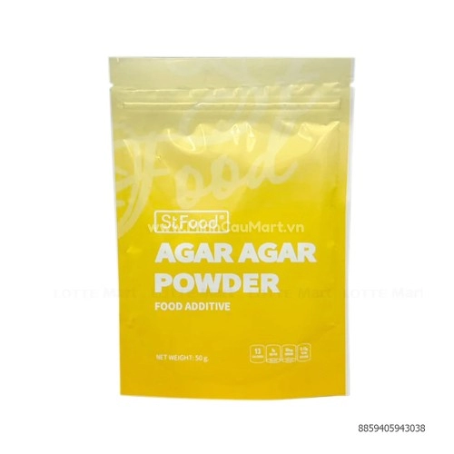 Bột rau câu giòn Agar 50g