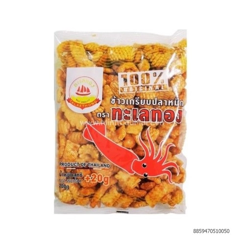 Snack Mực Thái Lan 220g Vị Truyền Thống Snack Mực Thái Lan 220g Vị Truyền Thống