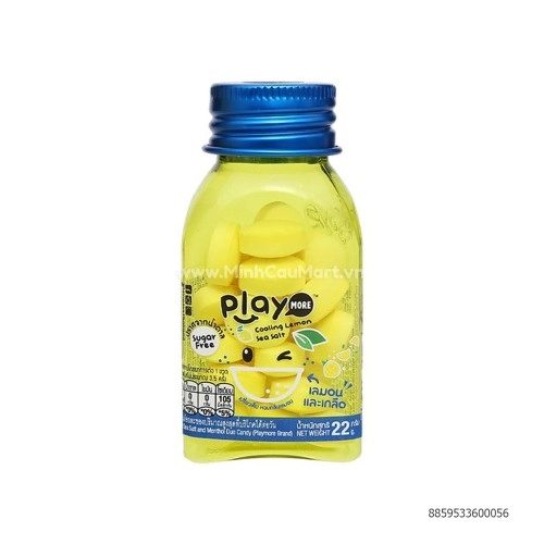 Kẹo ngậm thơm miệng vị chanh playmore