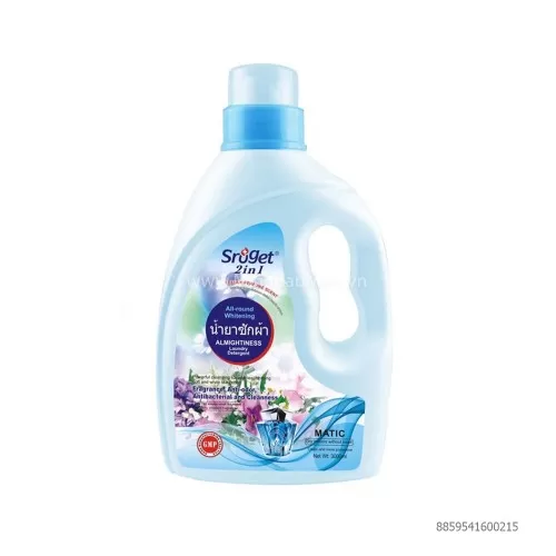 Nước Giặt Xả 2 in 1 Stoget 3L Xanh Dương