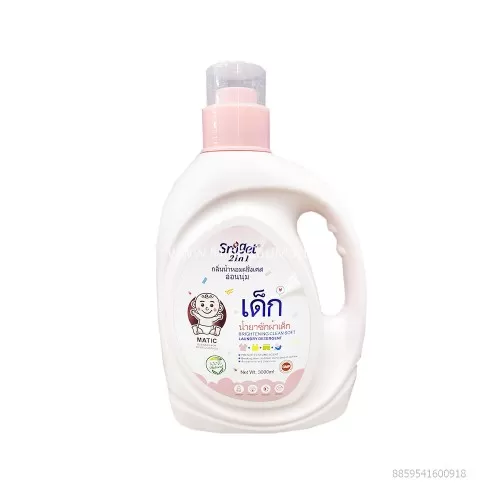 Nước Giặt Xả 2 in 1 Stoget 3L Màu Hồng