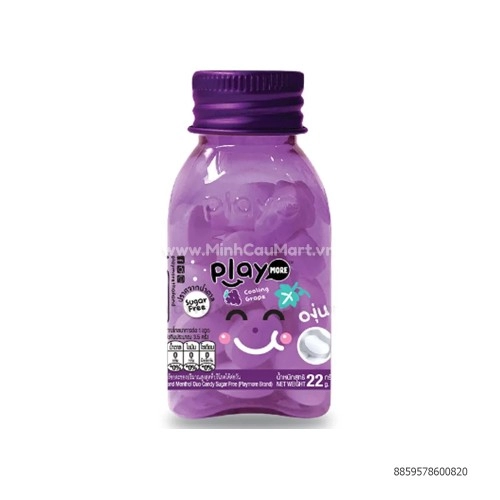 Kẹo ngậm Playmore lọ 22g