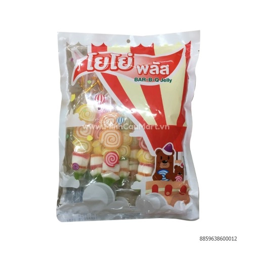 Kẹo dẻo xiên Yoyo Plus Thái Lan 300g