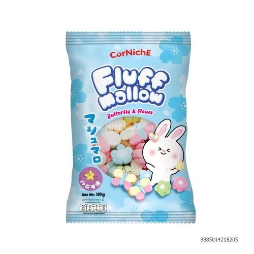 Kẹo xốp marshmallows các vị 120g 