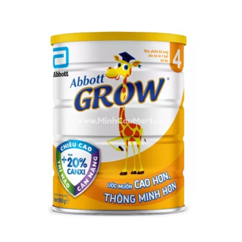 Sữa Bột Grow Abbott Hương Vani số 4 900g Cho Trẻ Từ 2 Tuổi Trở Lên  Sữa Bột Grow Abbott Hương Vani số 4 900g Cho Trẻ Từ 2 Tuổi Trở Lên