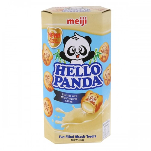 Bánh Meiji Hello Panda Vị Sữa Hộp 50g Bánh Meiji Hello Panda Vị Sữa Hộp 50g