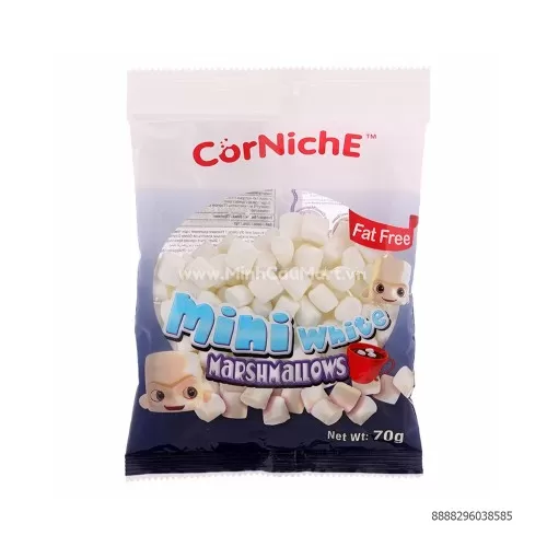 Kẹo Xốp Marshmallow Các Vị 70g  Kẹo Xốp Marshmallow Các Vị 70g