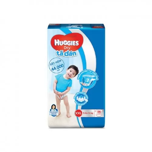 Tã dán Huggies XXL65 miếng  Tã dán Huggies XXL65 miếng