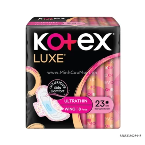 BVS Kotex LUXE ngày cánh 23cm 8M      