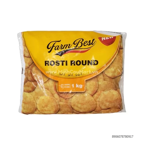 Khoai tây Farm Best đông lạnh 1kg                                                                                                                                                                                                                          Khoai tây Farm Best đông lạnh 1kg