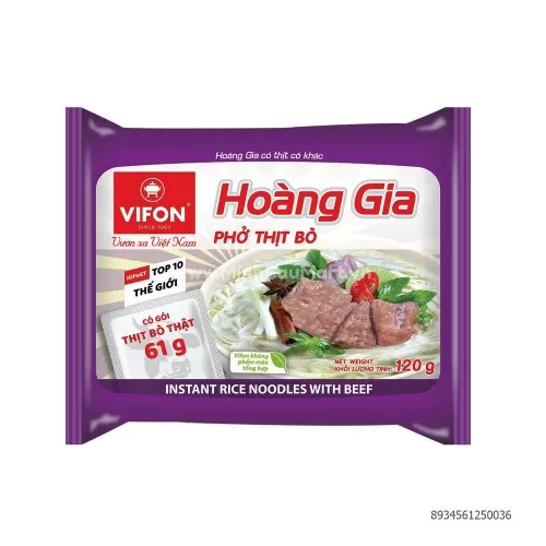 Kingfood Phở bò hoàng gia 120g