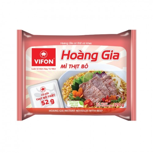 Mì thịt bò Vifon Hoàng Gia 120G - Minh Cầu Mart - Siêu thị trong tầm