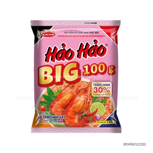 Mì Hảo hảo big 100g Mì Hảo hảo big 100g