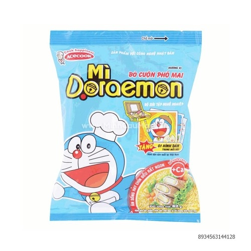 Mì tôm Doraemon 62Gr Acecook Mì tôm Doraemon 62Gr Acecook
