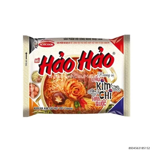 Mì Tôm Hảo Hảo Vị Lẩu Kim Chi 75g