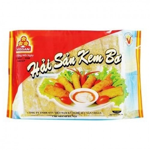 Nem hải sản kem bơ Vissan 12chiếc/gói 