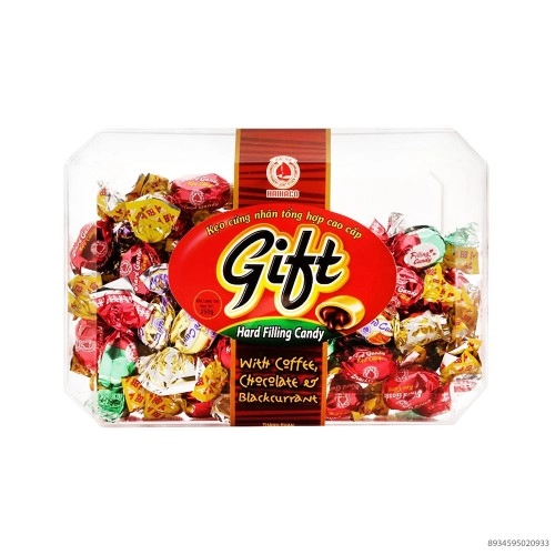 Kẹo Cứng Nhân Tổng Hợp Gift 250g Hahaco