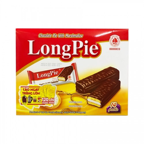 Bánh Longpie Hải Hà 252Gr Bánh Longpie Hải Hà 252Gr