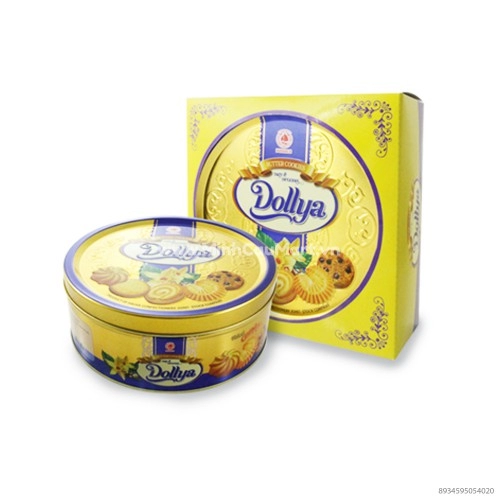 Bánh Quy Dollya Hộp Vàng 300g