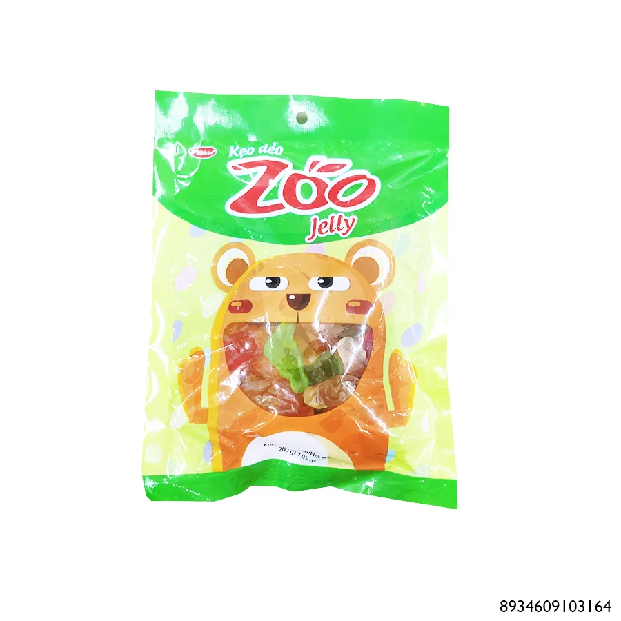 Kẹo Dẻo Zoo Jelly - Bibica 200g 