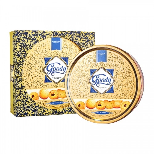 Bánh Goody bibica hộp thiếc 454g  Bánh Goody bibica hộp thiếc 454g