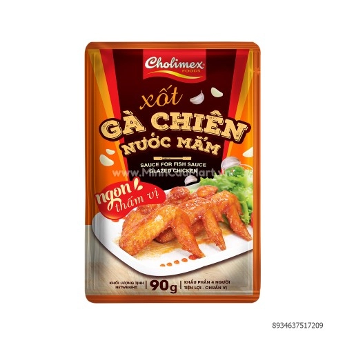 Sốt Gà Chiên Nước Mắm Cholimex 90g  Sốt Gà Chiên Nước Mắm Cholimex 90g
