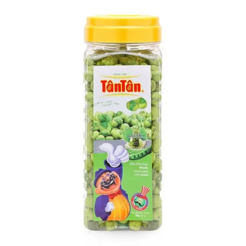 Đậu Hà Lan Wasabi Tân Tân 190g  Đậu Hà Lan Wasabi Tân Tân 190g