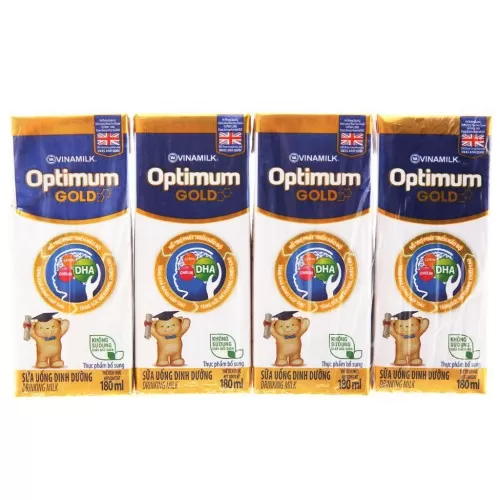 Sữa bột pha sẵn Vinamilk Optimum Gold 180ml Sữa bột pha sẵn Vinamilk Optimum Gold 180ml
