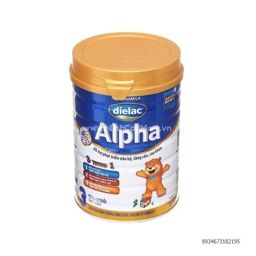 Sữa Dielac Alpha step 3 HT 900G  Sữa Dielac Alpha step 3 HT 900G