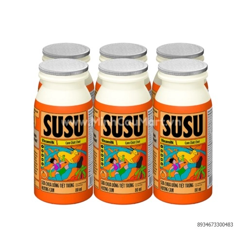 Sữa Chua Dâu SuSu Hương Cam 80ML
