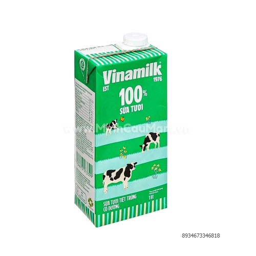 Sữa Tươi Tiệt Trùng Vinamilk 1000ML
