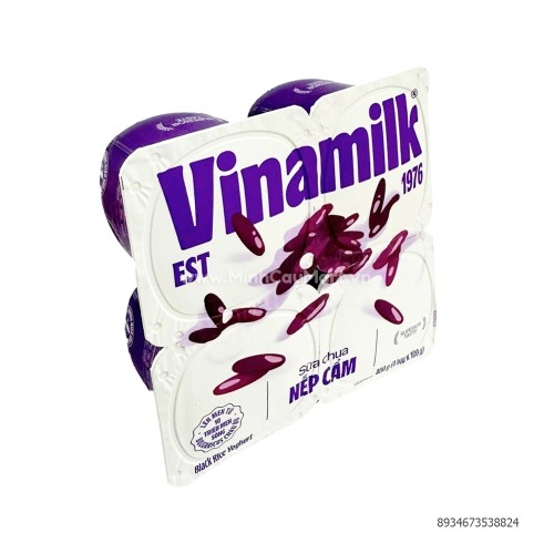 Sữa Chua Nếp Cẩm Vinamilk 100G Sữa Chua Nếp Cẩm Vinamilk 100G