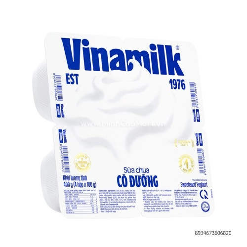 Sữa Chua Vinamilk Có Đường 100G Sữa Chua Vinamilk Có Đường 100G