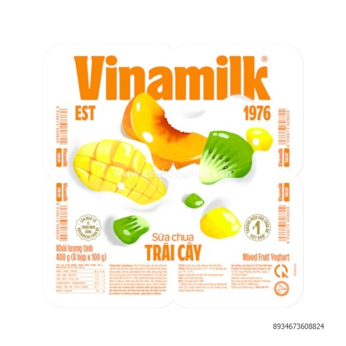 Sữa Chua Trái Cây Vinamilk 100G Sữa Chua Trái Cây Vinamilk 100G