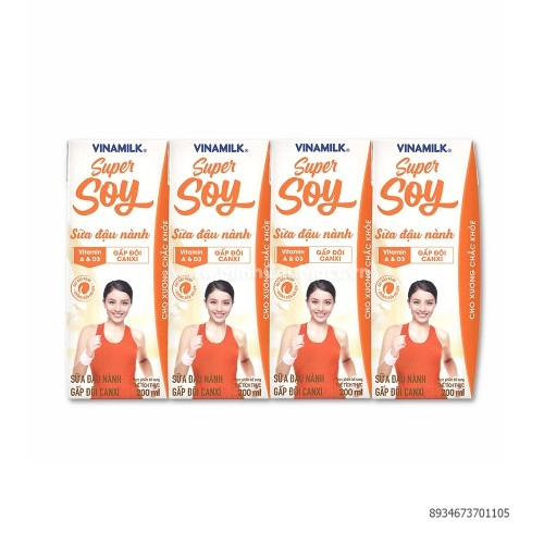 Sữa đậu nành VNM gấp đôi canxi 200Ml 