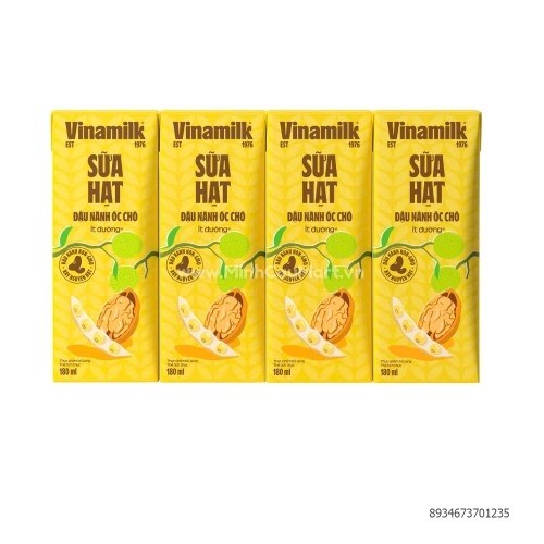 SỮA HẠT ĐẬU NÀNH ÓC CHÓ 180ML SỮA HẠT ĐẬU NÀNH ÓC CHÓ 180ML