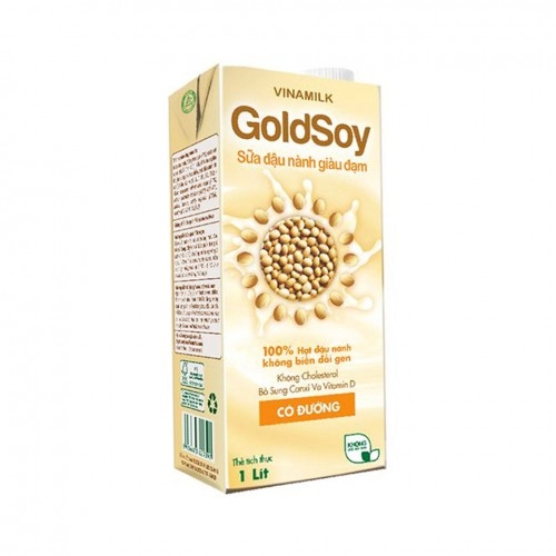 Sữa Đậu Nành Vinamilk Goldsoy Giàu Đạm 1 Lít 