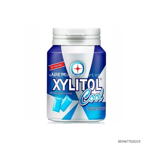 Kẹo gum xylitol hũ 137.8g (trắng)