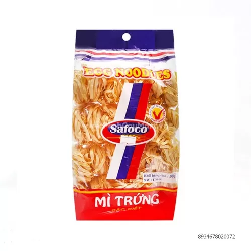 Mì trứng sợi lớn 500G - SAFOCO 
