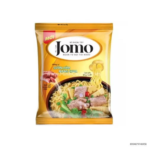 Mì Khoai Tây Jomo Hương Vị Sườn Hầm Măng Chua 