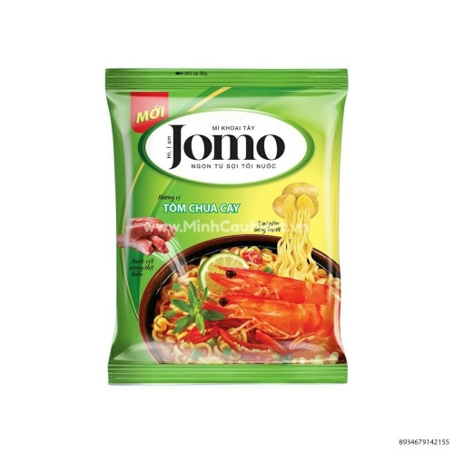 Mì Khoai Tây Jomo Hương Vị Tôm Chua Cay 