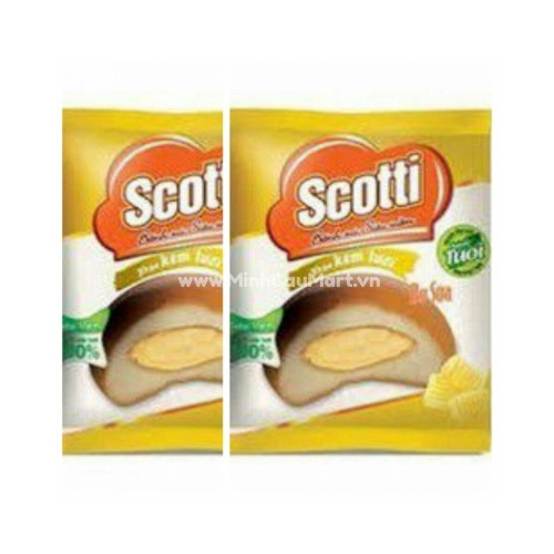 Bánh mì Scotti Burger siêu mềm 75Gr  Bánh mì Scotti Burger siêu mềm 75Gr