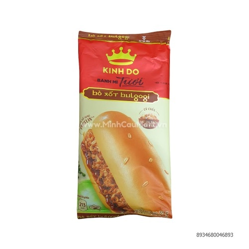 Bánh Mì Tươi Kinh Đô Bò Xốt Bulgogi 55g Bánh Mì Tươi Kinh Đô Bò Xốt Bulgogi 55g