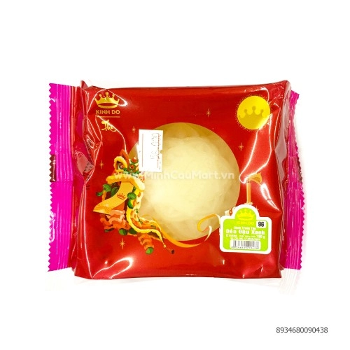 Bánh Trung Thu Kinh Đô Dẻo Nhân Đậu Xanh 180Gr Bánh Trung Thu Kinh Đô Dẻo Nhân Đậu Xanh 180Gr