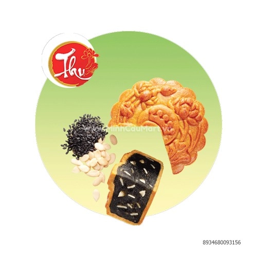 Bánh Trung Thu Nướng Kinh Đô Mè Đen Hạt Dưa XMD - 150G Bánh Trung Thu Nướng Kinh Đô Mè Đen Hạt Dưa XMD - 150G