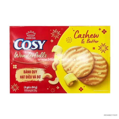 Bánh Cosy Quy Bơ Và Hạt Điều 336g  Bánh Cosy Quy Bơ Và Hạt Điều 336g